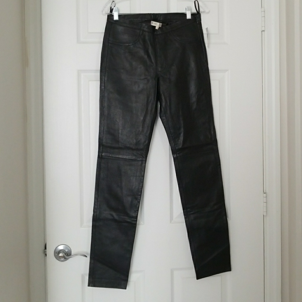 100% New Genuine Leather Pants. Wyatt.
